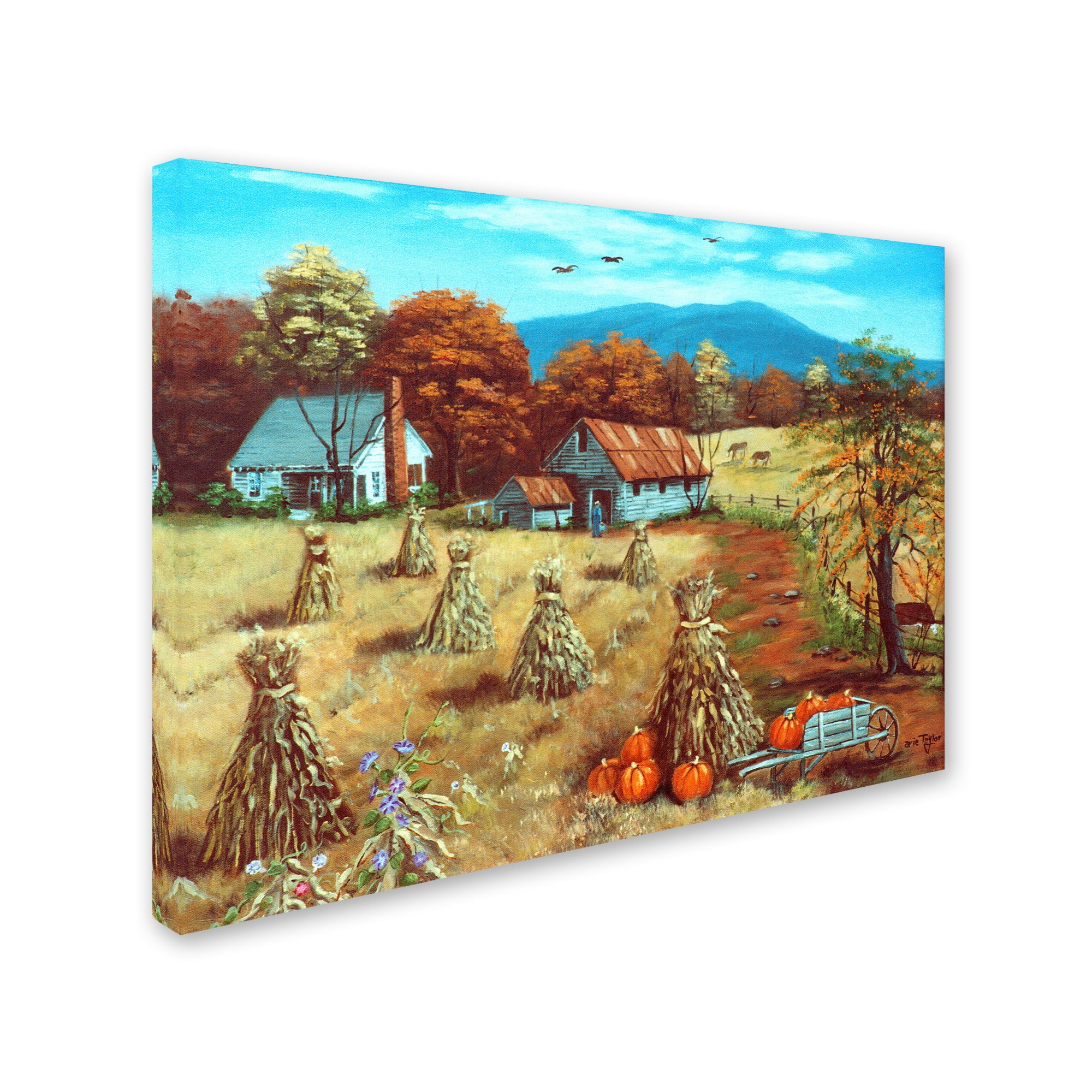 Trademark Fine Art 'Autumn' Canvas Art by Arie Reinhardt Taylor