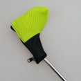 thumbnail image 4 of Funda para palos de golf de malla y cuero artificial Diseño de moda con cierre de cremallera, Golf Amarillo kusrkot Cubiertas para la cabeza de golf, 4 of 8