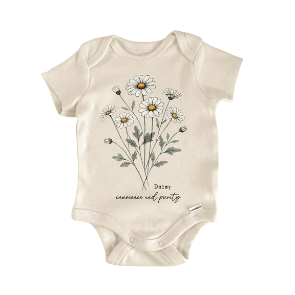 Wildflower Daisy - Baby Bodysuit