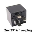 thumbnail image 4 of Sidaley Relé Terminales electromagnéticos Carga de corriente Relés de servicio Coche eléctrico Automotriz Fuente de alimentación compacta Vehículos, repuestos y accesorios Mis Tipo-04 (24v), 4 of 6