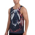 thumbnail image 2 of Yiaed Bulldog with Forest Flag Print Mens Compression Shirt Slimming Body Shaper Vest Workout Tank Tops Abs Abdomen Undershirts-X-Large, 2 of 7