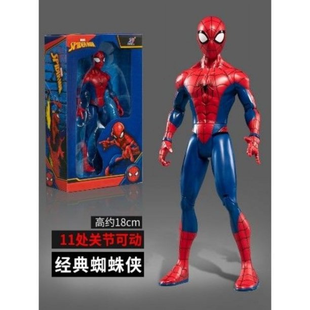 Figura de Thanos de Los Vengadores 4 de Marvel, muñeco de Iron Man, modelo de Spider-Man, Thor boy, juguete móvil fino, colección de regalos Fivean unisex