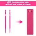 thumbnail image 3 of Ymapinc 2Pcs Thing Sewing Stiletto Tool - Quilting Tools and Point Turner Sewing Tool Accessories Sew on Craft Projects (2 Plastic Threaders with Wool Felt Bag), 3 of 5