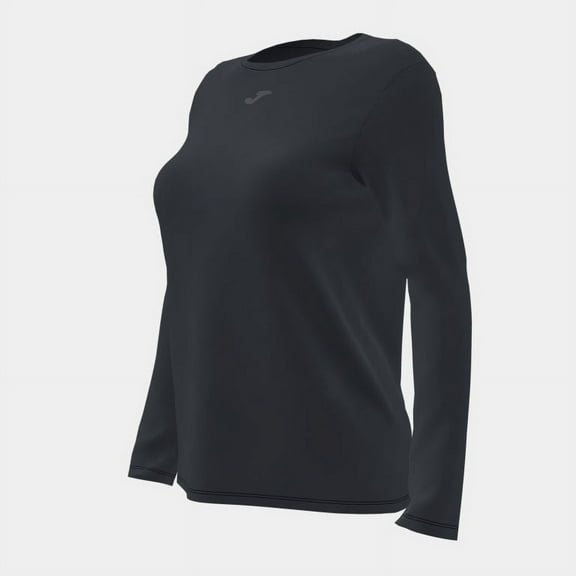 Joma Organic Black Long Sleeve Women's Yoga T-Shirt
