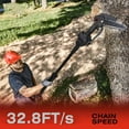 thumbnail image 5 of Cordless Pole Saw and Mini Chainsaw,2-IN-1 Pole Chainsaw,Brushless Electric Pole Saw Battery Powered 4in/6in Chainsaw, 67 Inch Max Reach Tree Trimmer Pole Saw, 5 of 8