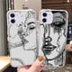 thumbnail image 2 of Fundas estéticas para iPhone 14, 11, 13 Pro, Max, 12 Pro, XR, 7, 8, SE, 2022, 2020, X, Xs, 6, 6s Plus, 13, Mini Funda de silicona qiuyongmign unisex, 2 of 2