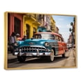 thumbnail image 2 of Designart "Classic Car Icon Of Cuba I" Cuba Floater Framed Canvas Wall Art, 2 of 5