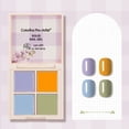 thumbnail image 1 of Xihbxyly Latas de Fototerapia con Pegamento para Esmalte de Uñas Sólido de 4 Colores, Color Crema Sólido, Pegamento Pintado, 1 of 3