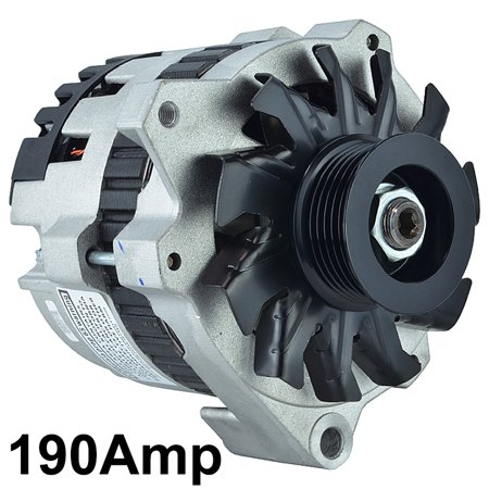 Chevrolet C2500 Alternator - NEW 190A ALTERNATOR FITS CHEVROLET C1500 C2500 K1500 K2500 SUBURBAN 1992 1101620
