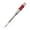 Silver Red, variant on Quick Change Drill Bit Extension Rod Efficient Power Tool Screwdriver Bits Extension Rod with 45# Steel Construction