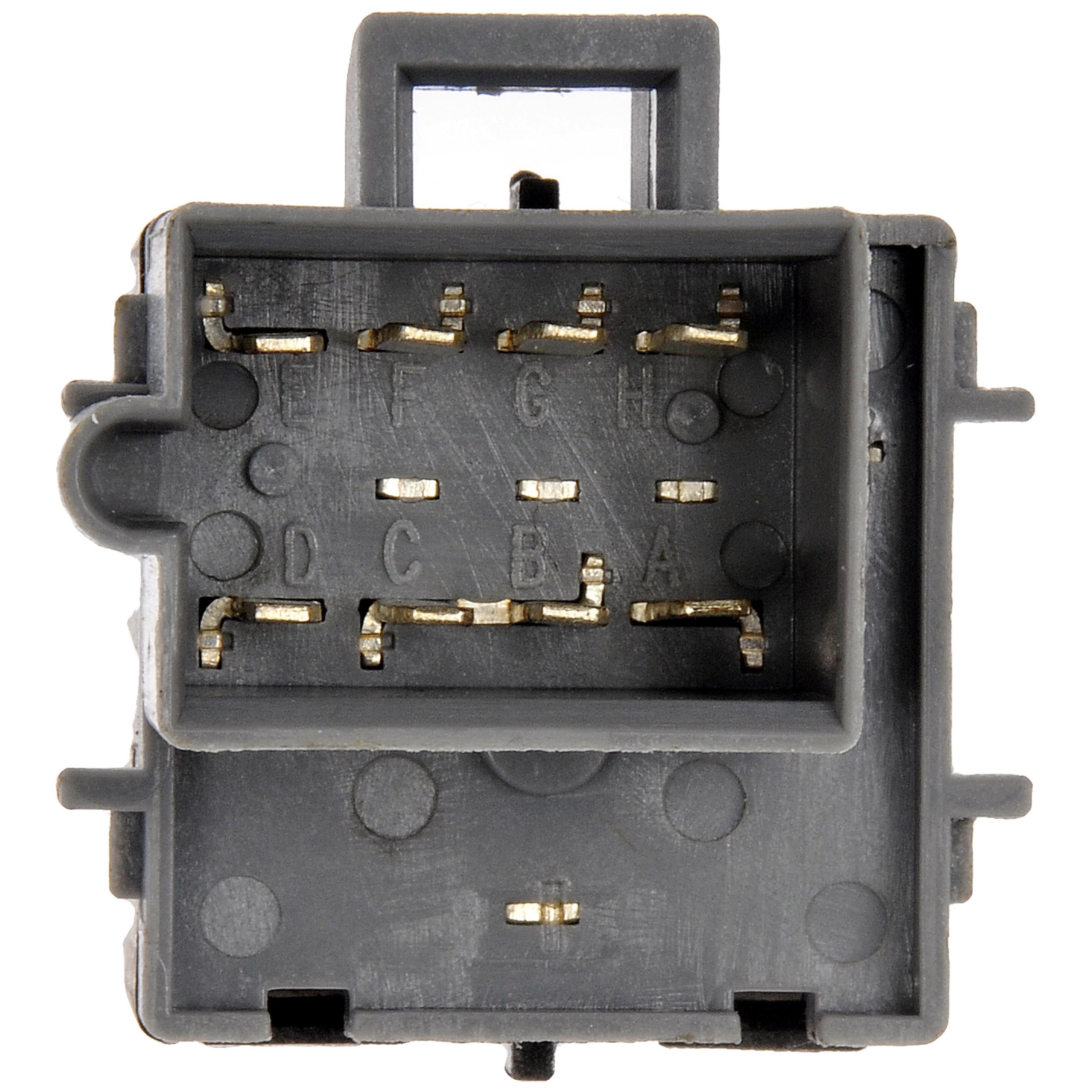 Dorman 599-5000 HVAC Blower Fan Switch for Specific Peterbilt Models, Black