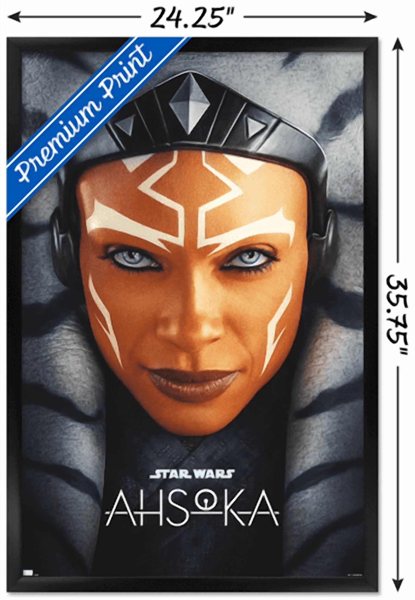 Star Wars: Ahsoka - One Sheet Wall Poster, 22.375" x 34" Framed