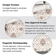 thumbnail image 4 of Comforter sets 3-pieces Queen size Maze pattern,Camel color, 4 of 5