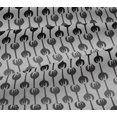 thumbnail image 5 of oneOone Georgette Viscose Fabric Leaves & Floral Block Fabric Prints By Yard 42 Inch Wide, 5 of 5