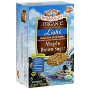 McDougall's Organic Light Oatmeal - Maple Brown Sugar, 10.7 oz. (Pack of 6)