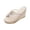 Beige, variant on Women Casual Sandals Open Toe Slide Sandals Soft Lightweight All Season Comfy Walking Sandals