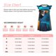 thumbnail image 3 of Fotbe Modern Style Blue Parrot Vestido de Dormir para Niñas de 3 a 10 Años, Mangas Cortas, Estilo Princesa, Pijama Camisón con Mangas Voladas-Large, 3 of 6