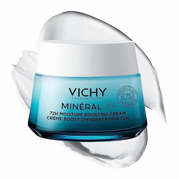 Vichy Mineral 89 Hydrating Face Moisturizer Fragrance-Free 1.69oz