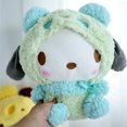 thumbnail image 5 of TAKARA TOMY-peluche de Anime de estilo japonés, muñeco de peluche Kuromi, My Melody Pochacco Hug, regalos de Navidad, 20/30cm, 5 of 5