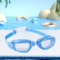 thumbnail image 1 of up to 65% Off WIZUTIZ Adult Color Plating Swimming Glasses Waterproof Silicone Ear Plugs Swimming Goggles For Kids Blue, 1 of 5
