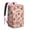 Pink-3, variant on Bright Lemon Print Insulated Backpack Cooler, Leakproof Lunch Bag for Tropical Getaways and Road Trips