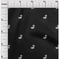 thumbnail image 1 of oneOone Viscose Chiffon Fabric Duck Ikat Print Fabric BTY 42 Inch Wide, 1 of 3
