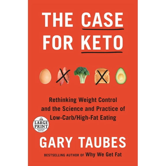 The Case for Keto (Paperback)(Large Print)