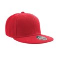 thumbnail image 2 of Atlantis - Gorra de seis paneles y ajustable con visera plana para niños (Paquete de 2) (Rojo), 2 of 3