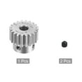 thumbnail image 4 of Uxcell Engrenage Moteur Différentiel en Acier Inoxydable 6mm Ouverture 20T Mod 1, 4 of 5