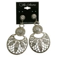 thumbnail image 2 of Mi Amore Dangle-Earrings Silver-Tone, 2 of 2