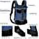 thumbnail image 3 of Backpacks for Medium and Large Dogs Dog Carrier Bag Cats Dog Belly Bag, 3 of 5