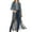 Gray womens coat, variant on Usmixi Womens Vest Jacket Fringe Jacket for Women Casual Solid Sleeveless Long Vest Coat Open Front Tie Lightweight Pocket Fall Cardigan Outwear with Tassel Winter Vest Jacket