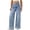 Light Blue, variant on Wide Leg Jeans Woman 2026 Trendy High Waisted Stretch Slim Fit Bootcut Denim Pants Jean Trousers