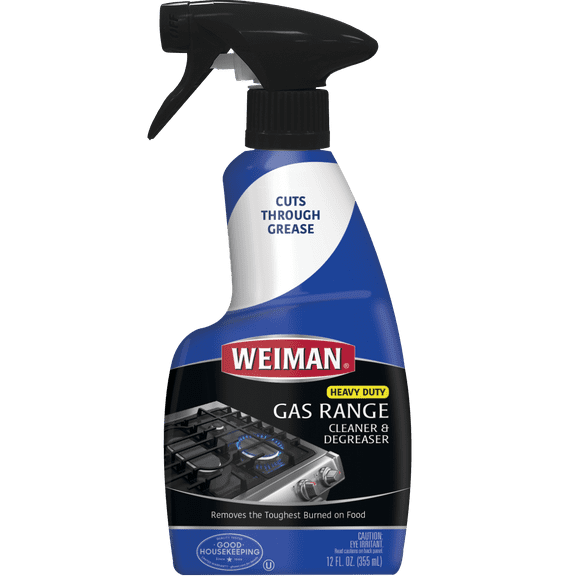 Weiman Gas Range Cleaner & Degreaser, 12 oz