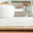 thumbnail image 5 of SAFAVIEH Vermont Trinity Floral Geometric Wool Runner Rug, Ivory/Gold, 2'3" x 8', 5 of 9