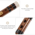 thumbnail image 5 of OUNONA Chinese Flute Key Musical Instrument with Detachable Design 1 Set, 5 of 8