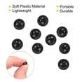 thumbnail image 4 of Unique Bargains Perles de Pêche Rondes en Plastique Souple 7mm Outil Noir 200 Pcs, 4 of 5