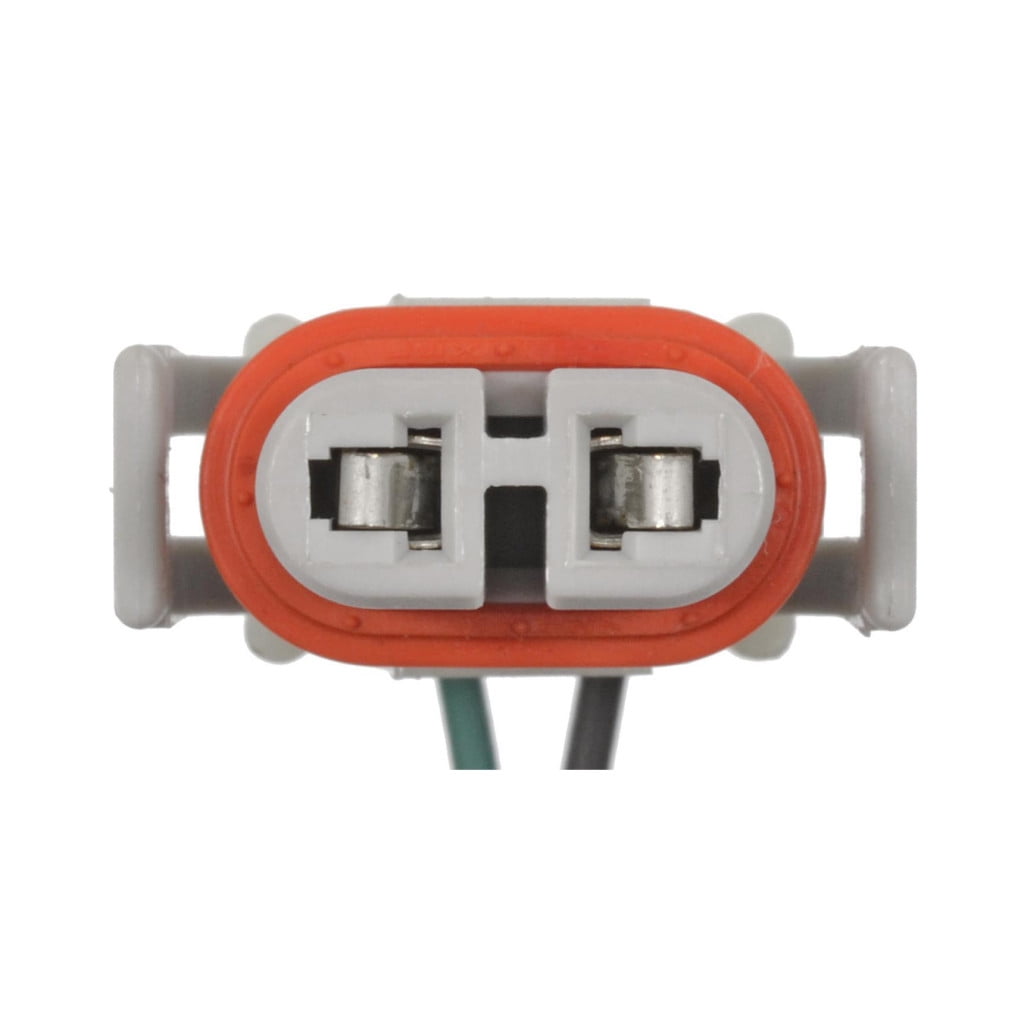 CarLights360 For Volvo S80 2012 2013 Electrical Connector | Plastic | Metal Contact Terminal Material | Blade Terminal | Push On Attachment Method | Oval Connector | Replacement For 13584255, 8898718