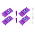 thumbnail image 3 of jifeng 4 Pieces Diamond Paintings Tray Holder 5D with Lid Container Rhinestone Tray violet, 3 of 9