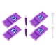 thumbnail image 3 of Bandeja de diamantes de imitación, placa de perforación abatible con tapa, artesanía de bricolaje, punta multifuncional Violeta, 3 of 9