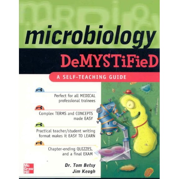 Pre-Owned Microbiology Demystified, 9780071446501, 0071446508, Paperback, 1 edition