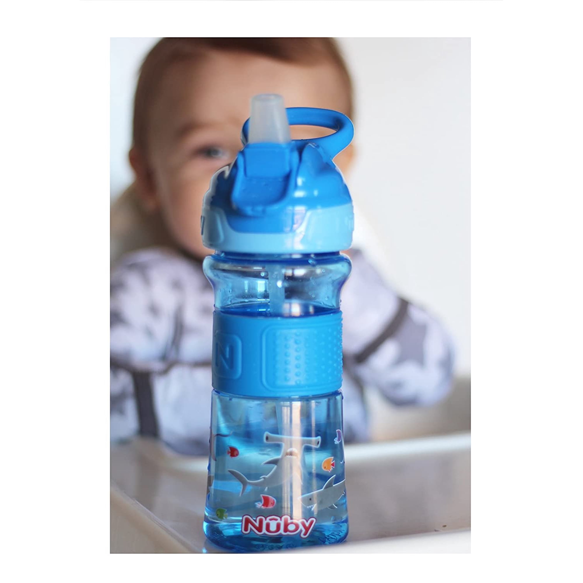 Nuby Flip-It Sipper Cup (12 Oz.) - blue multi, one size