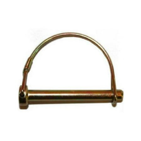 

DOUBLE HH 41986 Wirelock Pin Round Yellow Zinc Plated 3/8 x 2-1/4-In. 2-Pk. - Quantity 1