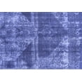 thumbnail image 1 of Ahgly Company Indoor Rectangle Abstract Blue Modern Area Rugs, 2' x 3', 1 of 4