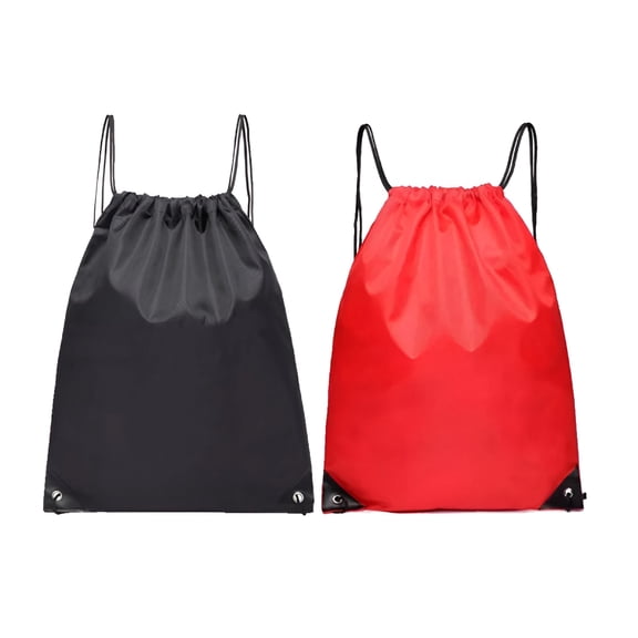 GASTROPOD 2 Pack Drawstring Backpack String Bag Sack Bag Cinch Gym Bag Storage Backpack for Gym Sport Travel Storage
