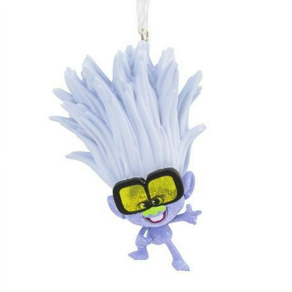 Hallmark Trolls World Tour Tiny Diamond Holiday Christmas Tree Ornament