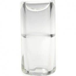 The Rock Slide Guitar Slide Clear Glass - Small