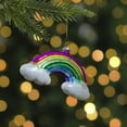 thumbnail image 2 of Northlight 4.75" Glass Rainbow and Clouds Christmas Ornament, 2 of 4
