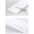 thumbnail image 3 of 4 piezas de separador de rejilla de plástico para cajones DIY Organizador de almacenamiento de partición Ropa interior Calcetines Maquillaje Tablilla Gris, 3 of 5