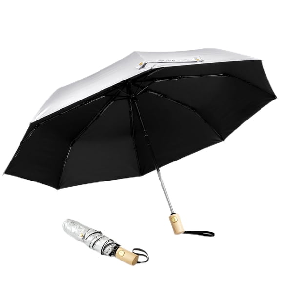 G4Free UPF 50  UV Protection Travel Sun Umbrella Compact 42 Inch Small UV Blocking SPF Umbrella Auto Open Close